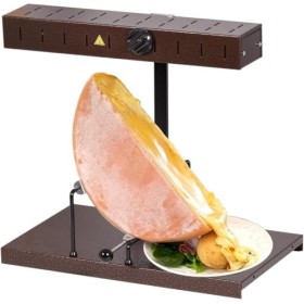 LOUIS TELLIER - Appareil à Raclette Alpage® Signature Original - Taille Adaptée pour toute Portion de Meule - 6 à 8 Personnes
