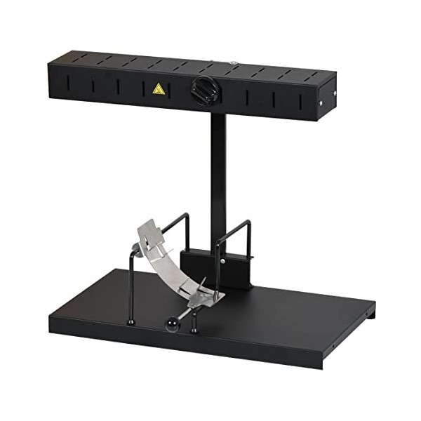 LOUIS TELLIER - Appareil à Raclette Alpage® Signature Original - Taille Adaptée pour toute Portion de Meule - 6 à 8 Personnes