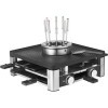 WMF Lumero Station Gourmet 3-en-1, Raclette, Appareil à fondue, Grill électrique dintérieur, 8 personnes, Gamme complète da