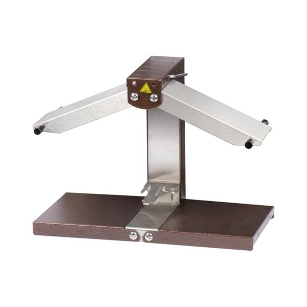 LOUIS TELLIER - Appareil à raclette Brézière® Signature Basalte - Taille Adaptée pour 1/4 ou 1/6 de Meule - 1 à 4 Personnes -