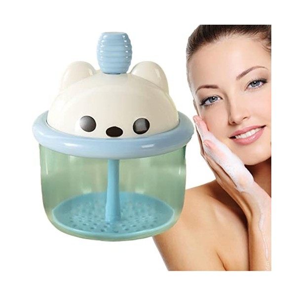 Machine à mousse pour lavage du visage, fouet en mousse pour le soin du visage | Mousse de lavage du visage avec motif de des