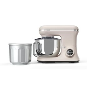 Princess Machine de cuisine numérique Nordic, Bol 5L Acier Inox, 8 Vitesses, Contrôle Digital, Sorbetière, 1200 W, Sans BPA, 