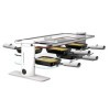 LAGRANGE Appareil à raclette 10 personnes, 1200 W, Plateaux verre, plateau supérieur démontable pour nettoyage simplifié, Rep