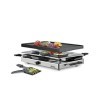 Spring Raclette avec plaque de cuisson en aluminium KP3267310001 - Raclette avec plaque de cuisson en aluminium - Noir - Tail