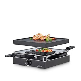 Spring Raclette avec plaque de cuisson en aluminium KP3267297001 avec plaque de cuisson en aluminium Noir Taille unique