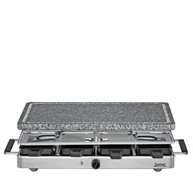 Spring Raclette avec plaque de cuisson en aluminium Gris Taille unique