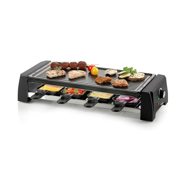 RACLETTE GRILL PIERRE AMOVIBLE RECTANGULAIRE
