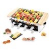 LITTLE BALANCE 8263 Raclette Alpes 1200-8 - Raclette / Grill 8 personnes - Raclette Grill Brochettes électrique - Revêtement 