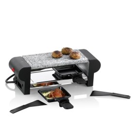 Kela 66493 appareil à raclette avec planche en granit, 2 personnes, coloris noir, Splügen