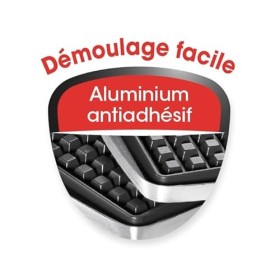 LAGRANGE Jeu de plaques Gaufres, compatible avec tous les gaufriers "Super2", Plaques en aluminium moulé, Revêtement antiadhé