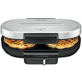 ROMMELSBACHER Machine à gaufres WA 1250, pour 2 gaufres en forme de cœur, 16 cm chacune, diamètre : revêtement anti-adhésif, 