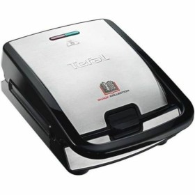 Tefal Croque gaufres et sandwiches, 2 jeux de plaques inclus, Rangement facile, Nettoyage facile, Indicateur de chauffe, revê