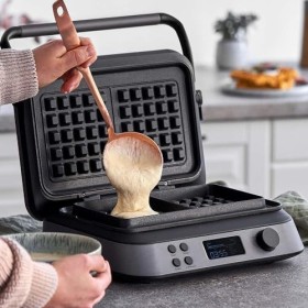 SPRINGLANE Gaufrier belge électrique Wanda 1600 W appareil à gaufres machine à croques