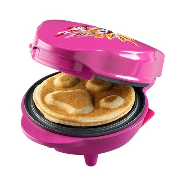 Bestron Gaufrier Paw Patrol, mini gaufrier au design unique Paw Patrol, idéal pour les anniversaires denfants, Pâques et Noë