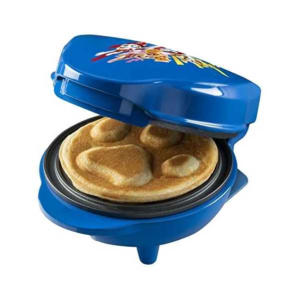 Bestron Gaufrier Paw Patrol, mini gaufrier au design unique Paw Patrol, idéal pour les anniversaires denfants, Pâques et Noë