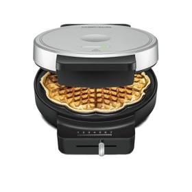 ROMMELSBACHER Machine à gaufres WA 850, pour 1 gaufre en forme de cœur, 17,5 cm de diamètre, revêtement antiadhésif, témoin l