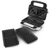 TEFAL Snack XL Appareil à croques et à gaufres, 850W, Plaques amovibles extra profondes et larges, Multifonction, Chauffe rap