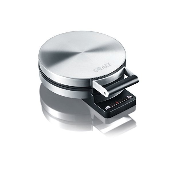 Graef HE80 Gaufrier rabattable acier inoxydable