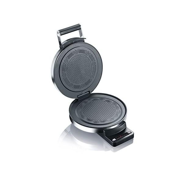 Graef HE80 Gaufrier rabattable acier inoxydable