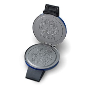 Cloer 2632 Gaufrier à cornets avec armoiries de la frise orientale pour cônes extrêmement fins et croustillants, Plaques de c