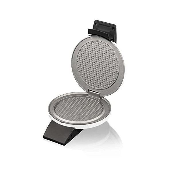 Cloer 1641S Gaufrier Stroop pour gaufres Stroop hollandaises, 850 W, Plaques de cuisson 14,5 cm Ø, Lumière de cuisson, Temps 