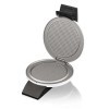 Cloer 1641S Gaufrier Stroop pour gaufres Stroop hollandaises, 850 W, Plaques de cuisson 14,5 cm Ø, Lumière de cuisson, Temps 