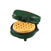 Bestron Mini Gaufrier en édition de Noël, appareil à gaufres avec revêtement antiadhésif, Gaufrier idéal pour Noël, les fêtes