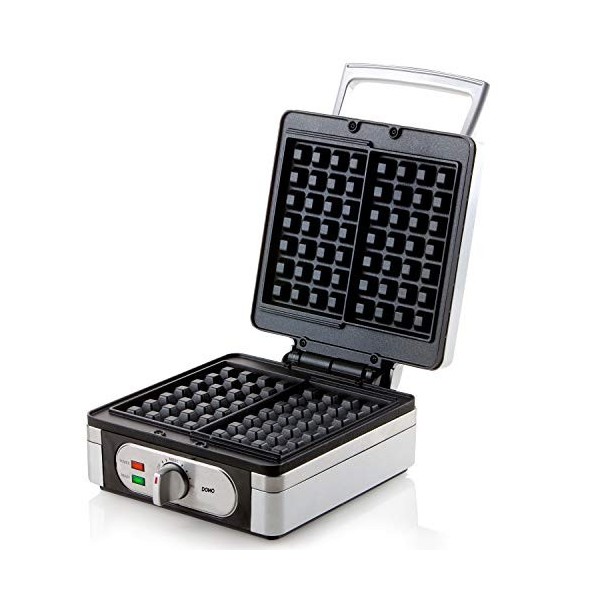 GAUFRIER DOMO DO9047W, taille unique, Argent