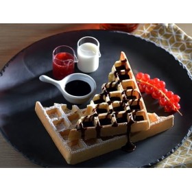 Tefal XA7308 OptiGrill Plat à gaufres, noir