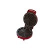 BEHOME Gaufrier puor Gaufres Coeur avec revêtement anti-adhésif, Pieds Antidérapants, 1000 W | Appareil à Gauffres pour 5 gau