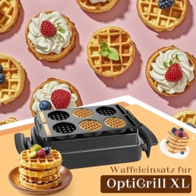 Accessoires pour plaques à gaufres compatibles avec Tefal OptiGrill XL