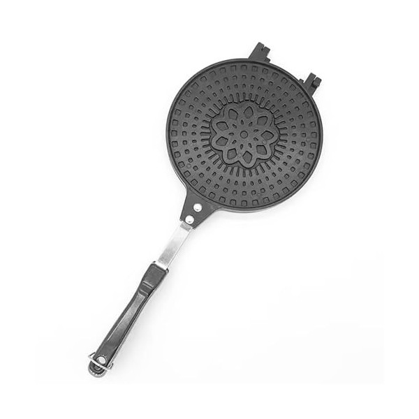 TAMUME Gaufrier en forme de cône, de crème glacée et dœufs avec moules antiadhésifs à motif floral
