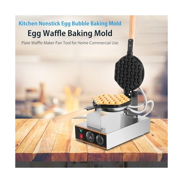 Gaufrier à bulles, plaque de cuisson de gâteau, plaque de cuisson antiadhésive à bulles dœufs, outil de cuisson pour usage d