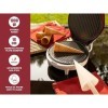 BEPER P101CUD002 Gaufrier électrique, 1000 W, Gaufrier pour cônes 18 cm, Poignée isolante, Accessoires pour cônes inclus, Bla