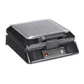 GOURMETmaxx Gaufrier pour 4 gaufres belges | Gaufrier automatique avec degré de brunissage réglable, revêtement anti-adhésif 