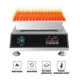 hzexun Machine à Gaufres Grille Pain Commerciale Gaufre De Crêpes Soufflé Japonais 1500W Machine à Gaufres Antiadhésive