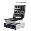 Gaufrier Machine Gaufre Grille-pain gaufrier Lolly Muffin Machine Commercial Électrique Antiadhésif Moule à Pâtisserie Tempér