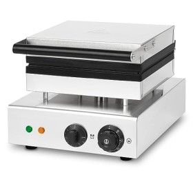 VERTES Gaufrier pour Gaufres sur Batonnet, 6 Gaufres en même temps, 120 Pièces par Heure, réglable 0°-300°C, Anti-Adhérent, M