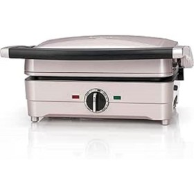 Cuisinart Gaufrier et crêpière 2 en 1 Style Collection | Assiettes amovibles antiadhésives | Perle givrée | WAF2U lot de 1 