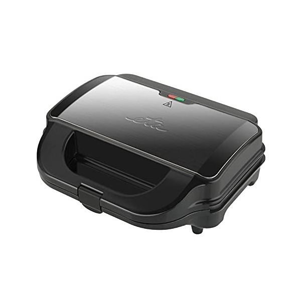 ETA Sorento Plus Appareil à croque-monsieur 6 en 1 Revêtement antiadhésif pour un nettoyage facile sans brûler I 900 W I Gauf