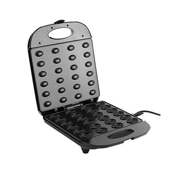 Machine à Biscuits aux Noix, 1400w Chauffage Double Face Machine à Gâteaux électrique aux Noix et aux Noix Machine à Petit-dé