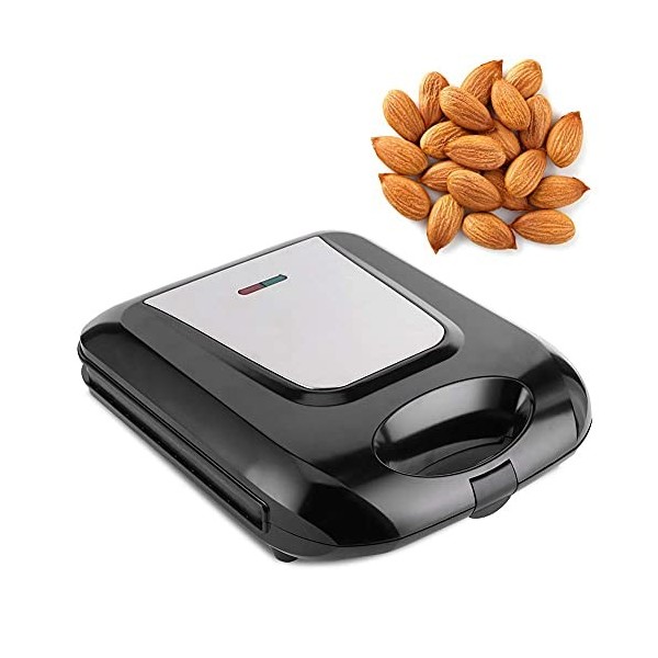 Machine à Biscuits aux Noix, 1400w Chauffage Double Face Machine à Gâteaux électrique aux Noix et aux Noix Machine à Petit-dé