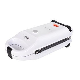 Silva-Homeline CM 303 Machine à donuts/gaufres et cake Pop avec 3 inserts et idées de recettes Blanc