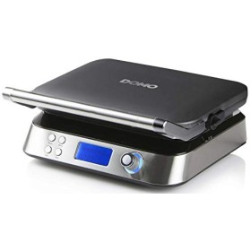 GAUFRIER DOMO DO9219W NUMERIQUE, Argenté.