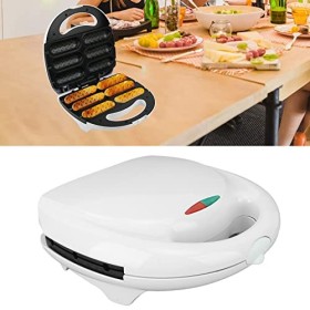 Hotdog Gaufrier 750W Waffle Corn Dog Maker French Muffin Hot Dog Machine Non Stick Corn Dog Machine Prise UE 220-240V 