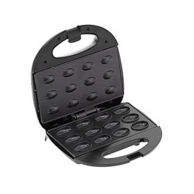 BHDK Machine à Biscuits en Noyer, 750 W 12 Trous antiadhésif Moule à Biscuits à pâtisserie et Noix Machine à Biscuits aux Noi