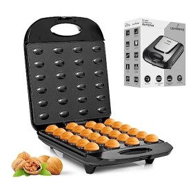 Lehmann Boulangerie électrique avec revêtement anti-adhésif - 1700 W - Machine à noix pour 24 moitiés de noix - Machine à pât