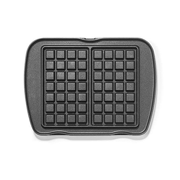 LAGRANGE Jeu de plaques Gaufre 4x7, compatible avec tous les gaufriers "Premium", Plaques en fonte daluminium, Revêtement an