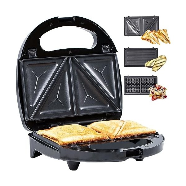 Gadgy ® Gaufrier Belge | Appareil a Gauffre Antiadhesive | 23x16,8 cm | Machine à Gaufres 1000 W | Temperature Ajustable | In