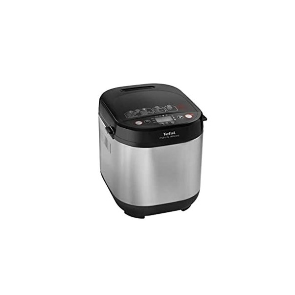 Machine à pain Tefal PF240E38, noir/acier inoxydable